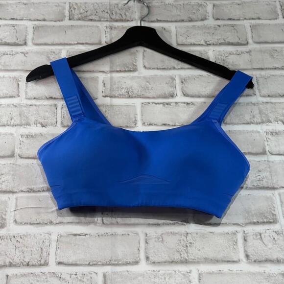 Lululemon Swift Speed Sports Bra Women's Size 34D Blue Athleisure - Picture 1 of 3